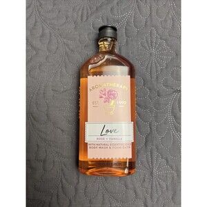 Bath & Body Works Aromatherapy Love Rose Vanilla Body Wash 10 FL OZ/295ml NEW